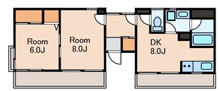 コーポヨシザワの物件間取画像